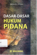 Dasar-Dasar Hukum Pidana
