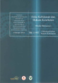 Etika Kebidanan dan Hukum Kesehatan : Modul Mahasiswi