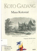 Koto Gadang Masa Kolonial