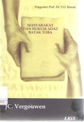 Masyarakat Dan Hukum Adat Batak Toba