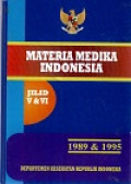 Materia Medika Indonesia JILID V & VI