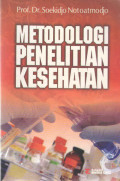 Metodologi Penelitian Kesehatan