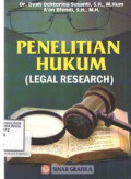 Penelitian Hukum (Legal Research)