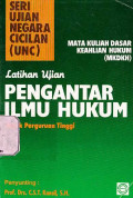 Pengantar Ilmu Hukum