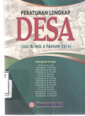 Peraturan Lengkap Desa (UU RI No. 6 Tahun 2014)