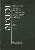ICD-10 Vol. 3 Tabular List, International satistical classification of diseases and related helath problems, 10th revision