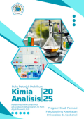Buku Petunjuk Praktikum Kimia Analisis 2025